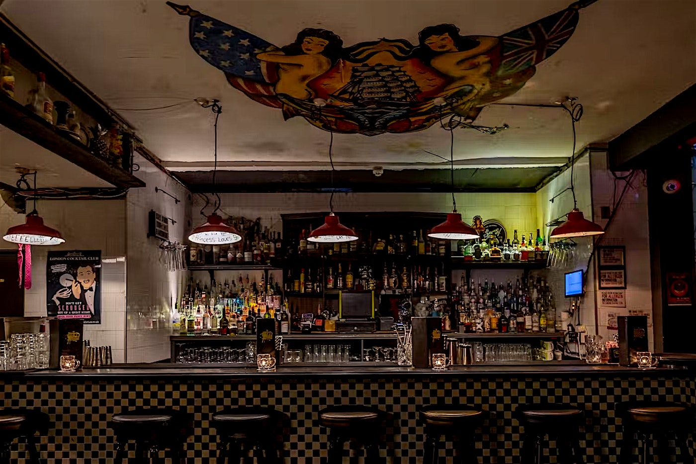 The cocktail club soho west end bar