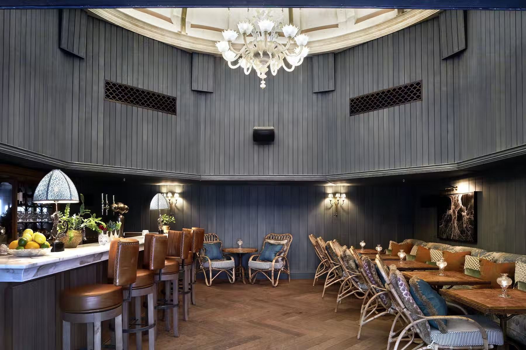 The ned london party venue bar.