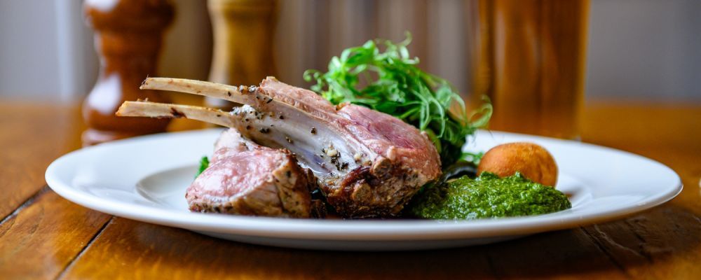 A plate of food at this Victoria Pub