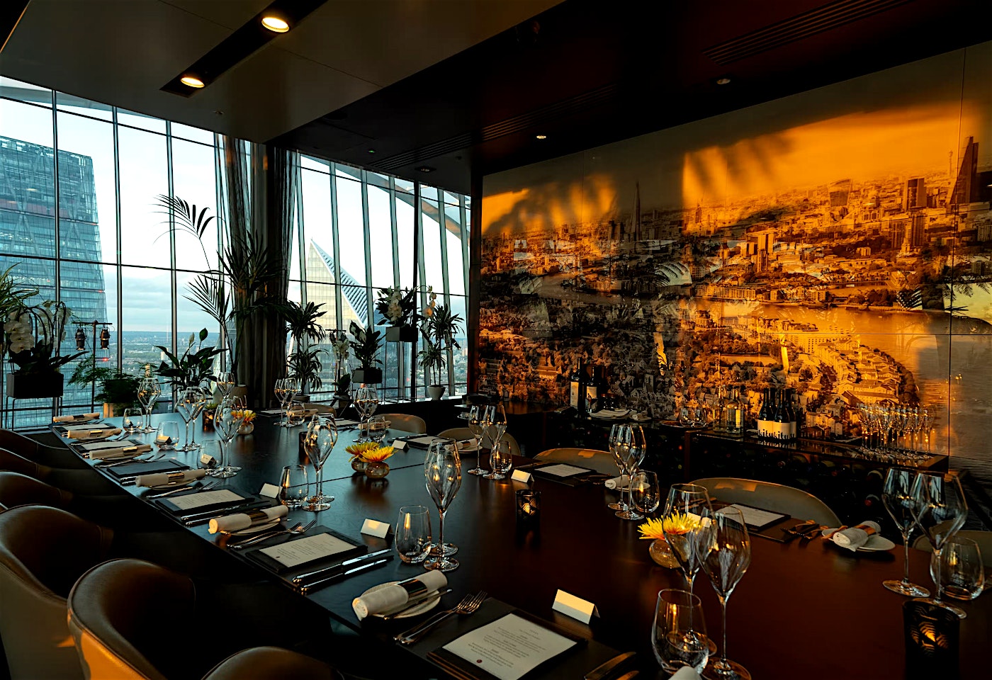 Vinoly room london birthday restaurant 3