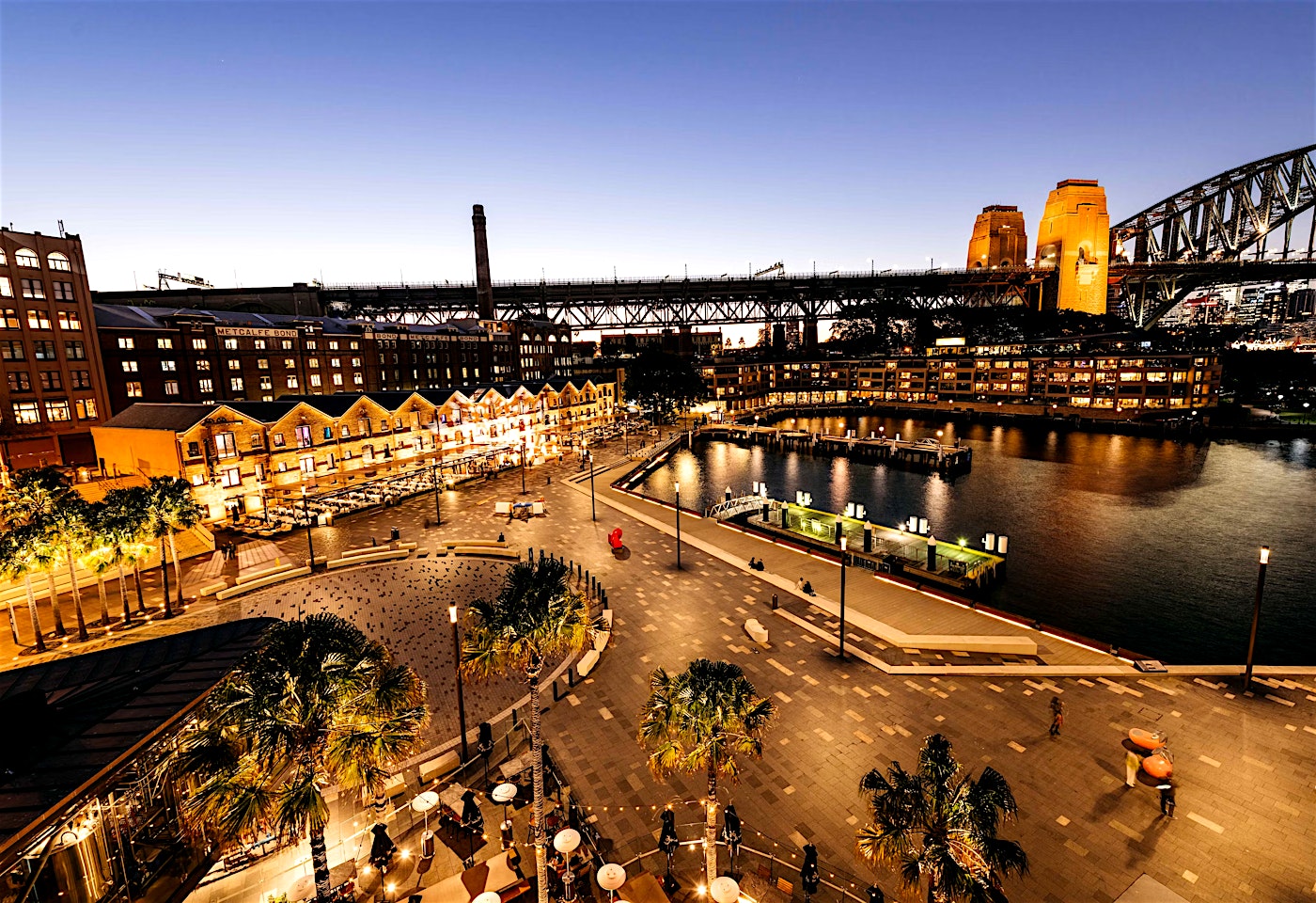 Watersedge at Campbell's Stores Watersedge | Aerial view of Watersedge | Venue Hire Sydney | 2