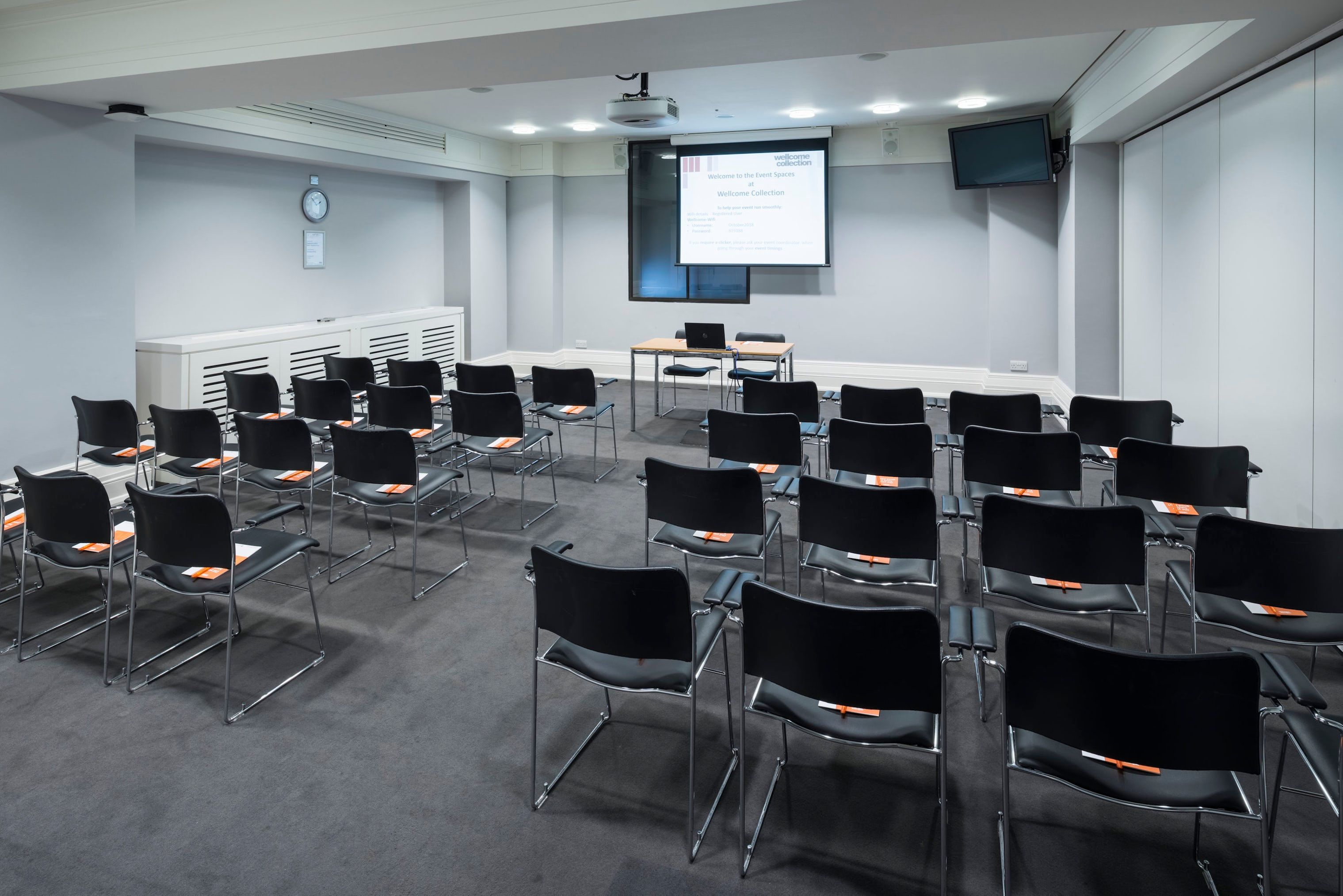 Wellcome Collection Steel Room training room