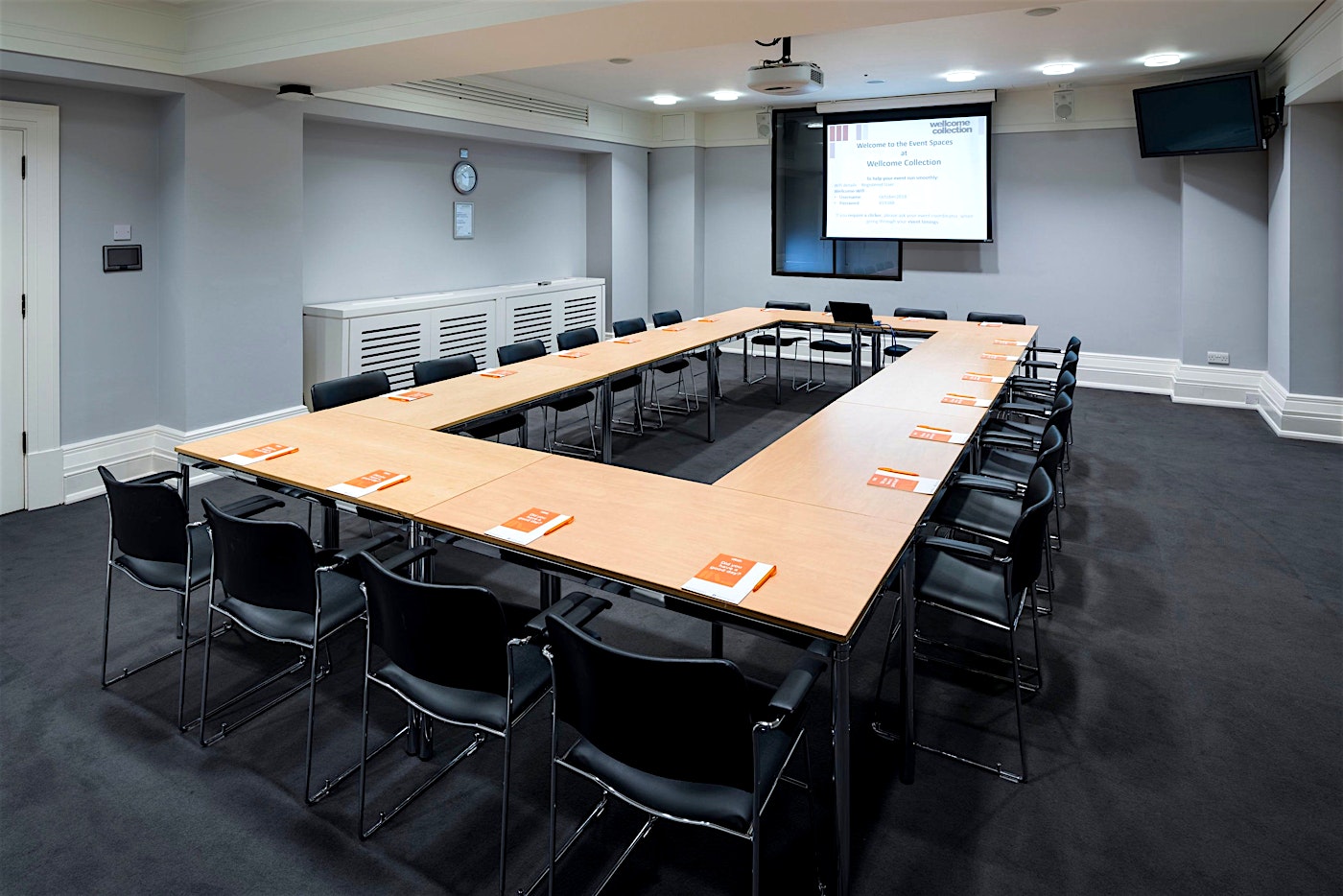 Wellcome Collection Steel Room training room