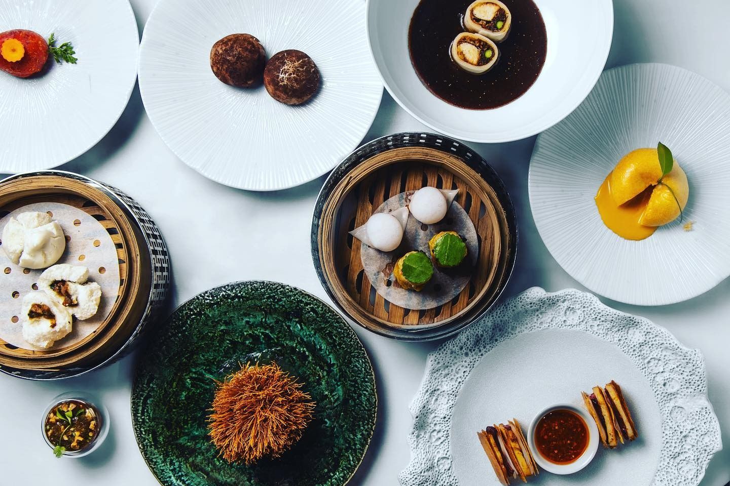 dishes at a wong for chinese new year venue