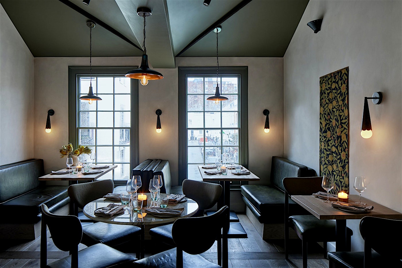 upstairs private dining room at akub notting hill private dining london