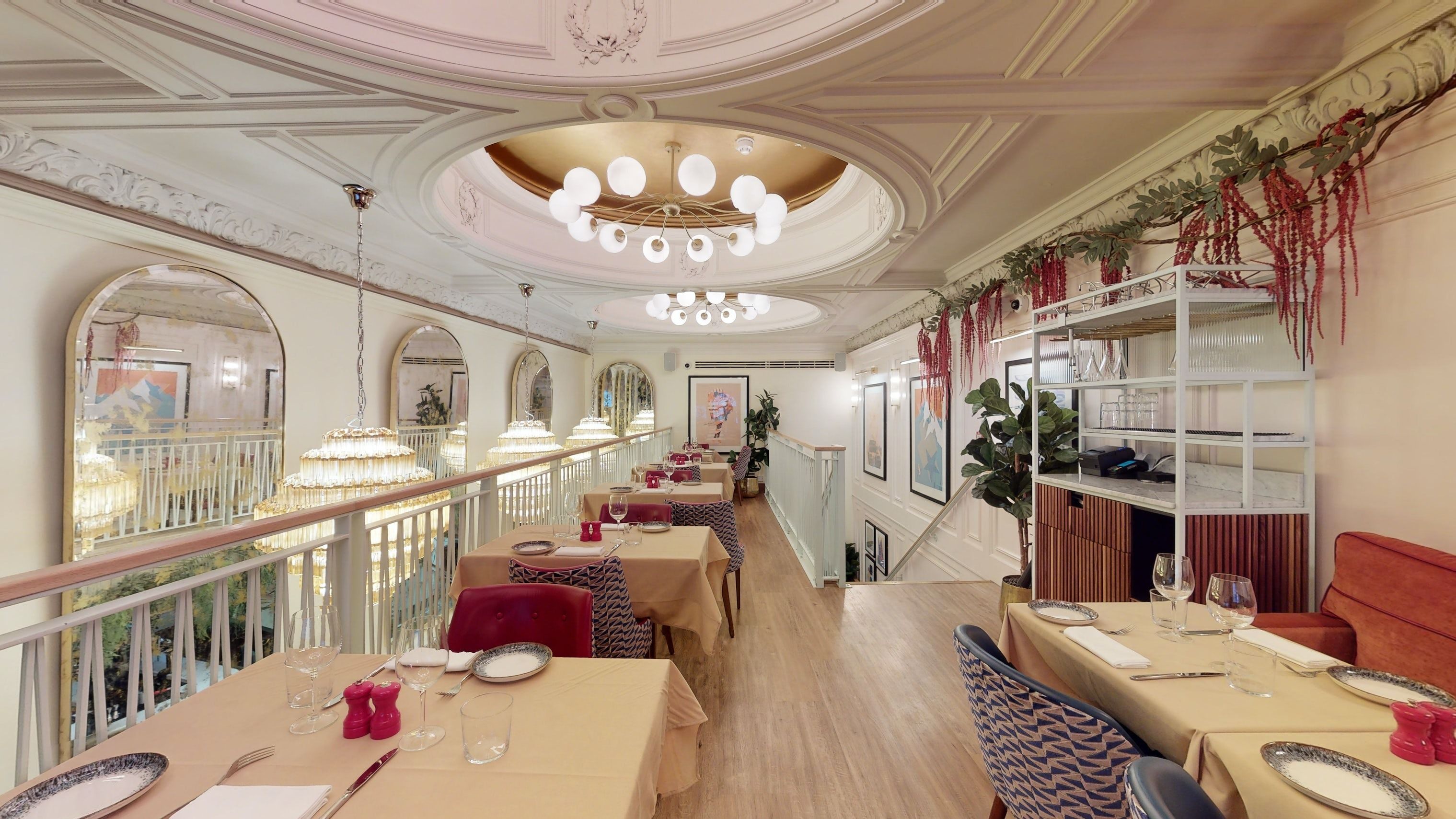 americana leading private dining room london