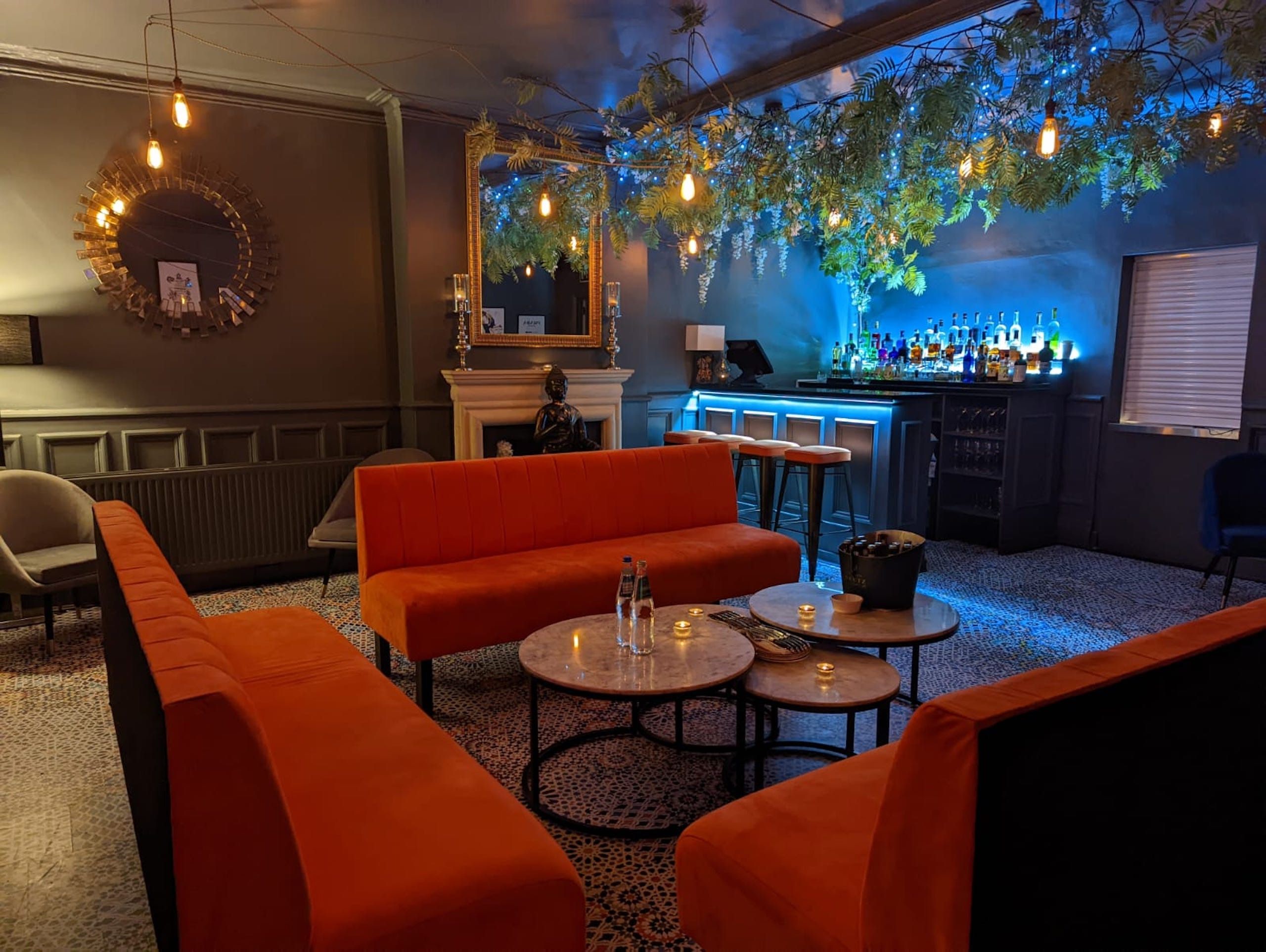 interior at amuse bouche fulham london bar