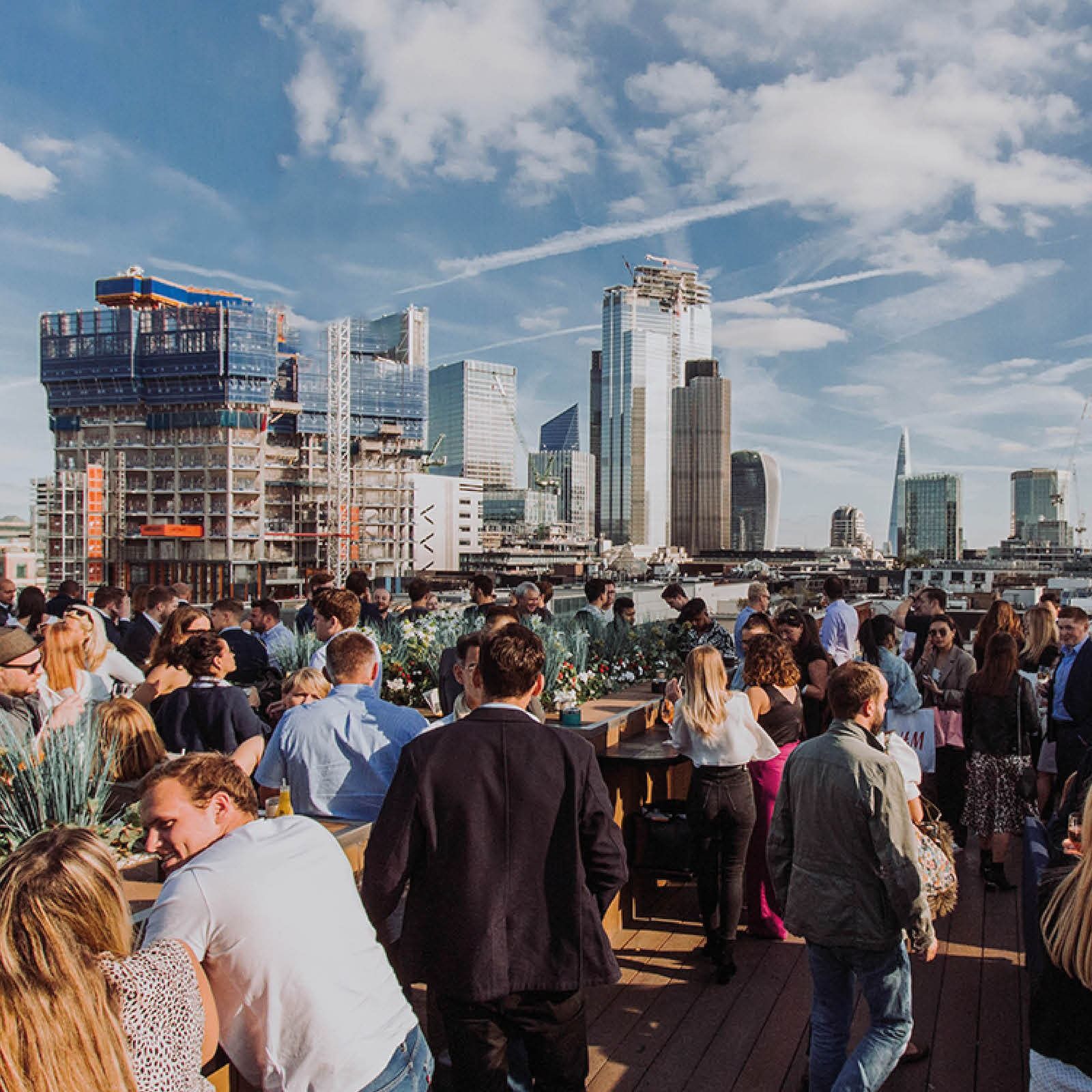 Fly to this rooftop bar atop a Shoreditch hotel: Aviary1