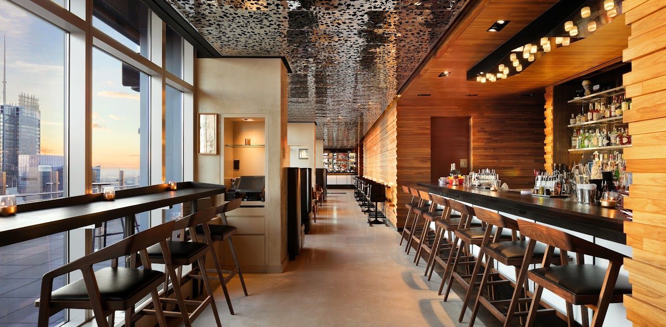 A sleek venue for laid-back events in Times Square: Bar 54 1