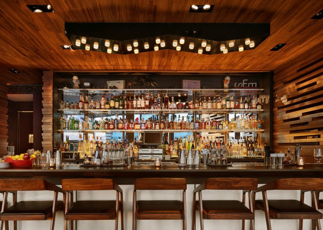 A sleek venue for laid-back events in Times Square: Bar 54  image 2
