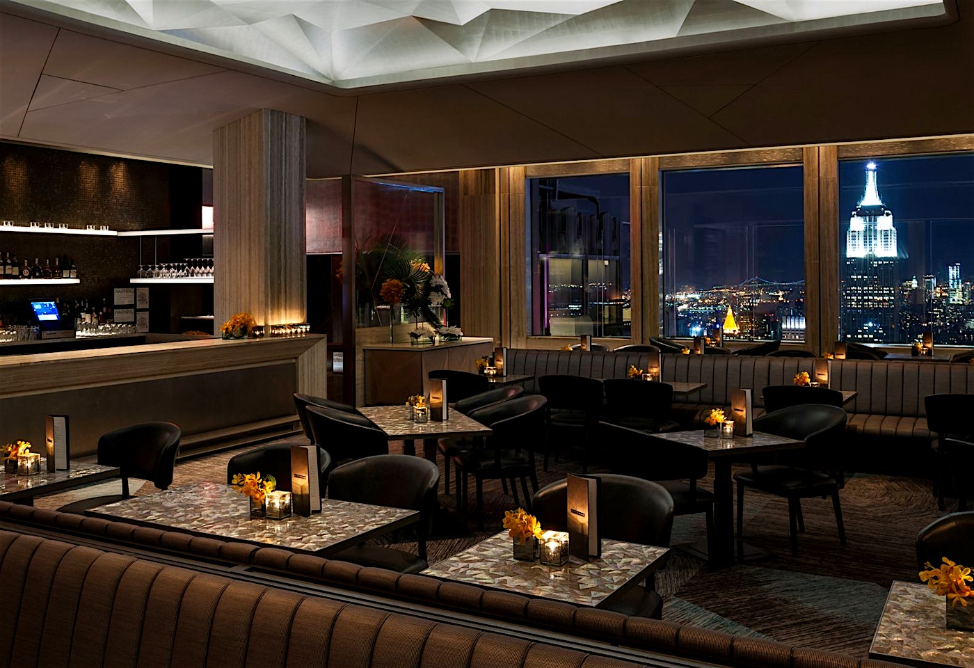 bar sixtyfive christmas party venue event midtown nyc