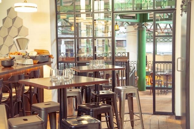 interior of bedales of borough market london bridge wine bar london