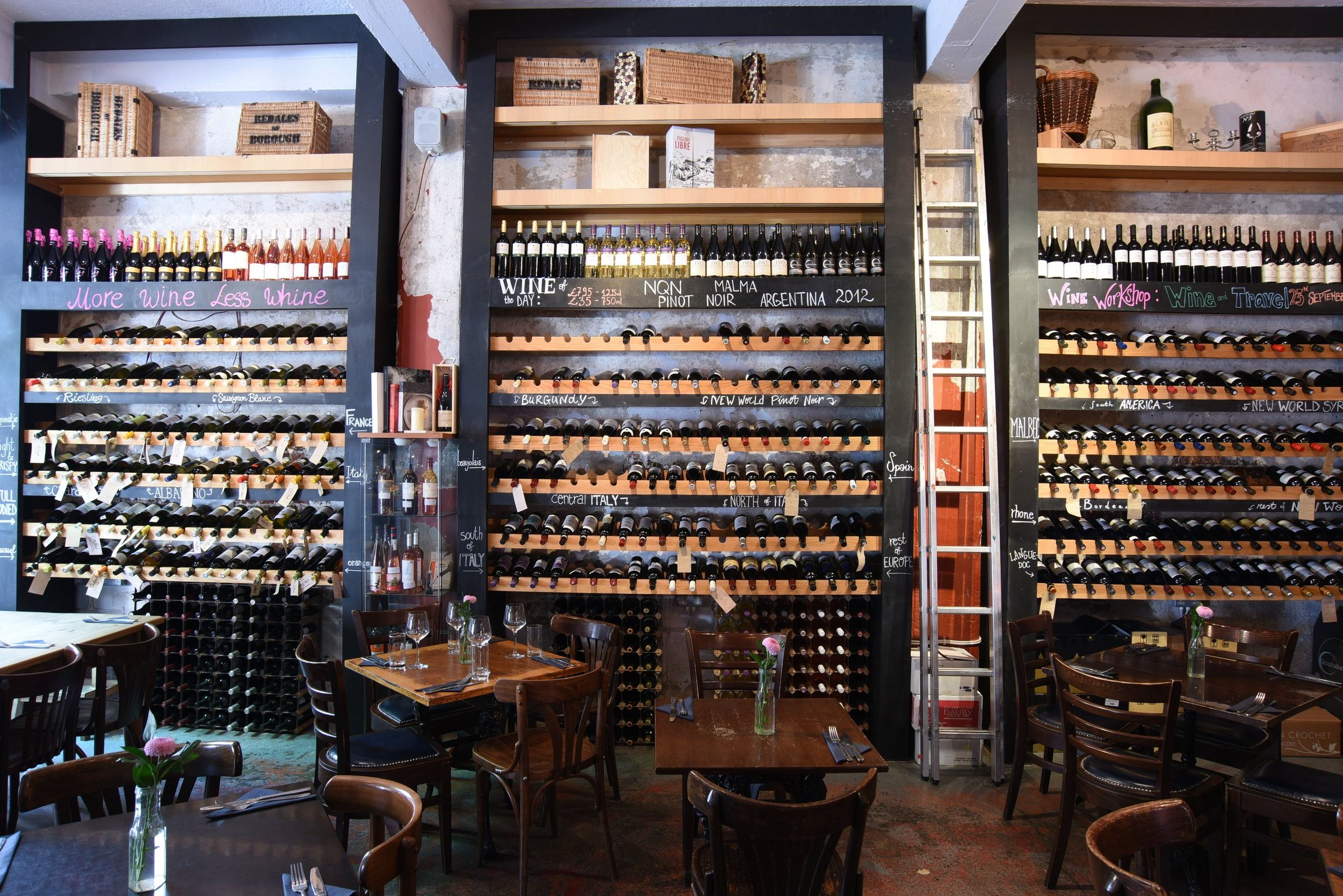 interior of bedales of borough market london bridge wine bar london