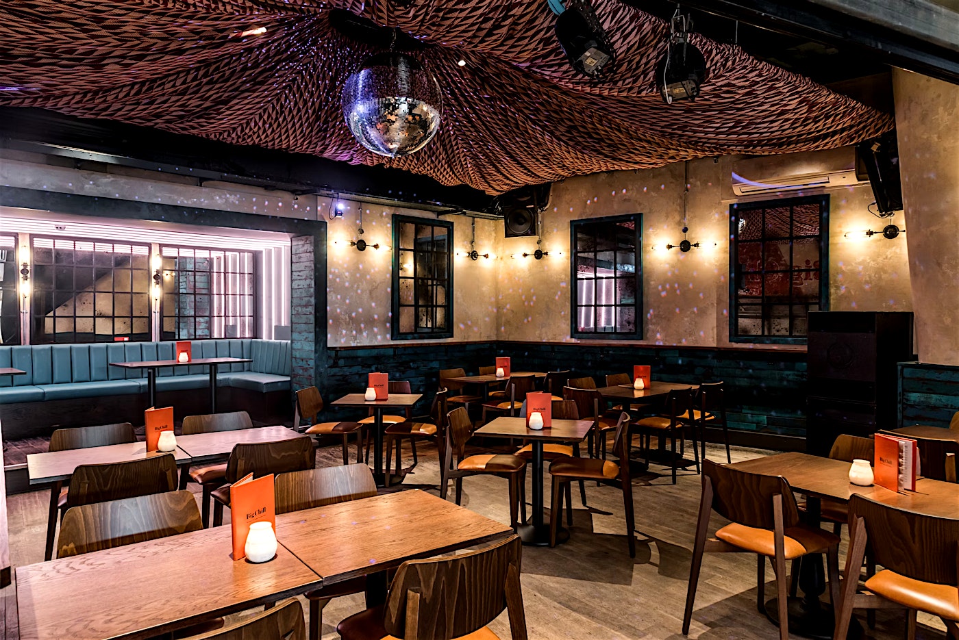 interior of big chill bar in kings cross london