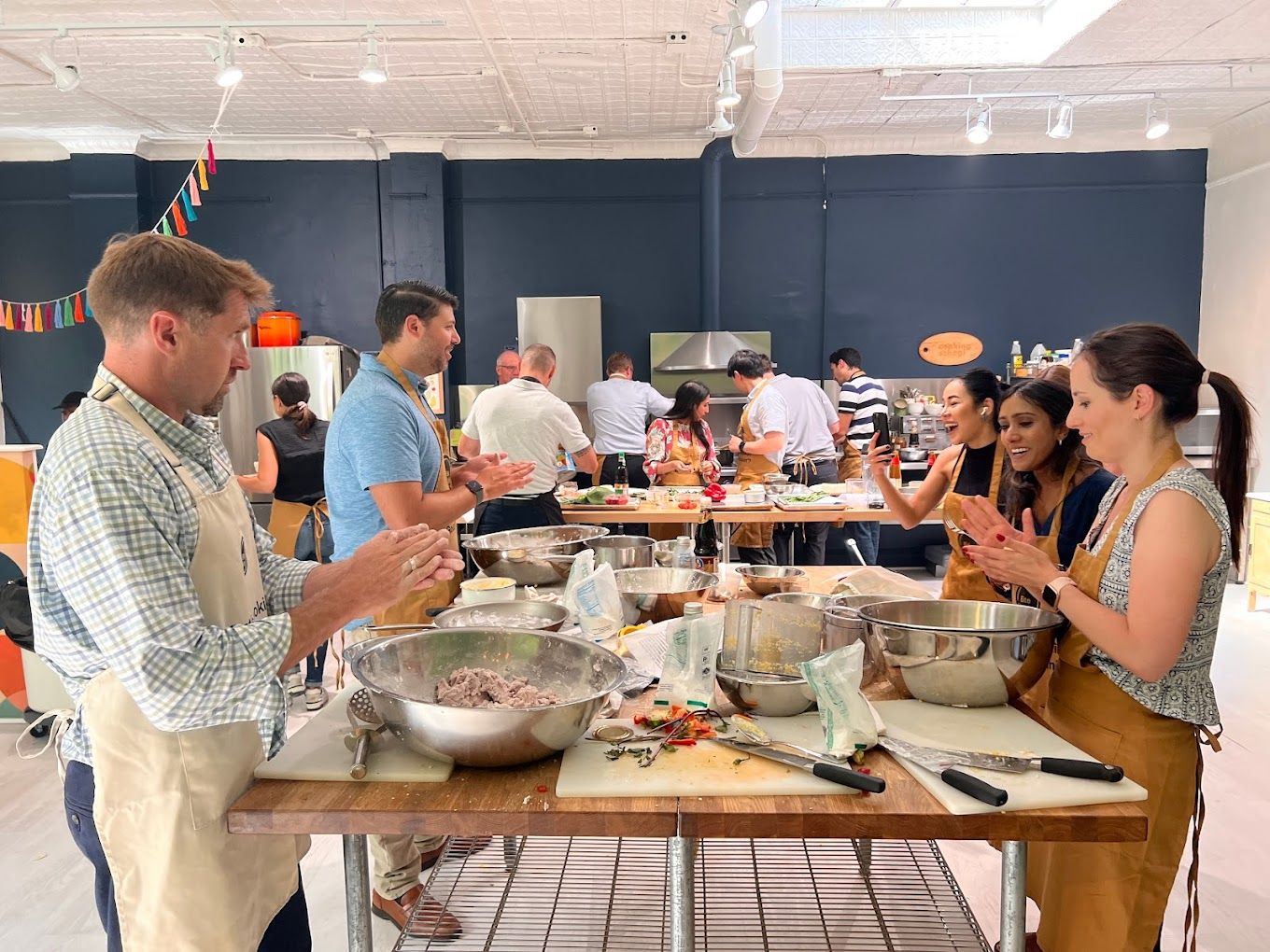 bite unite midtown team building activities event space nyc