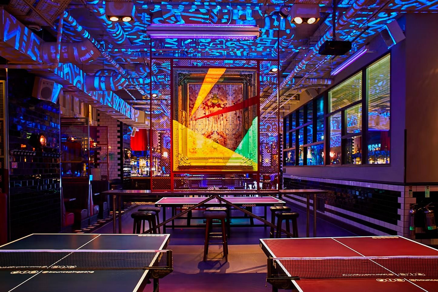 Challenge the team at ping pong: Bounce, Farringdon1