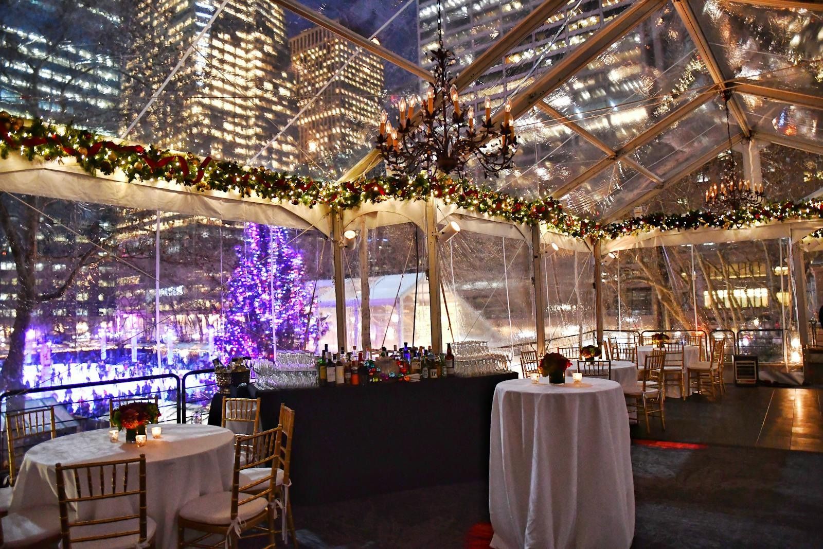 bryant park grill corporate holiday party nyc