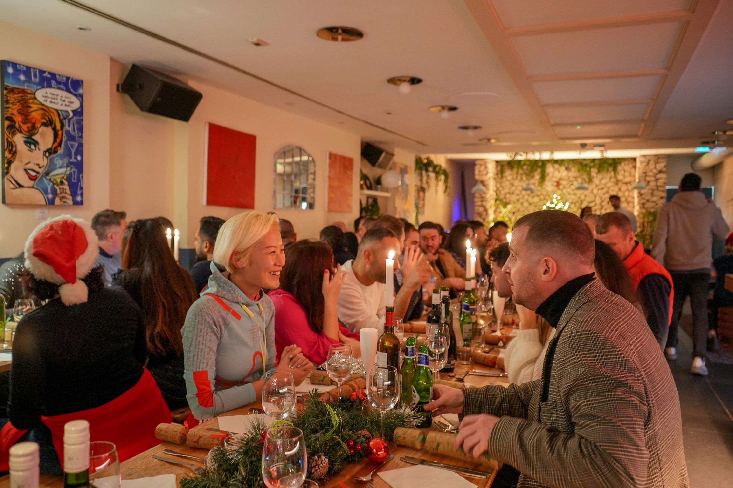 bubba oasis islington corporate christmas party