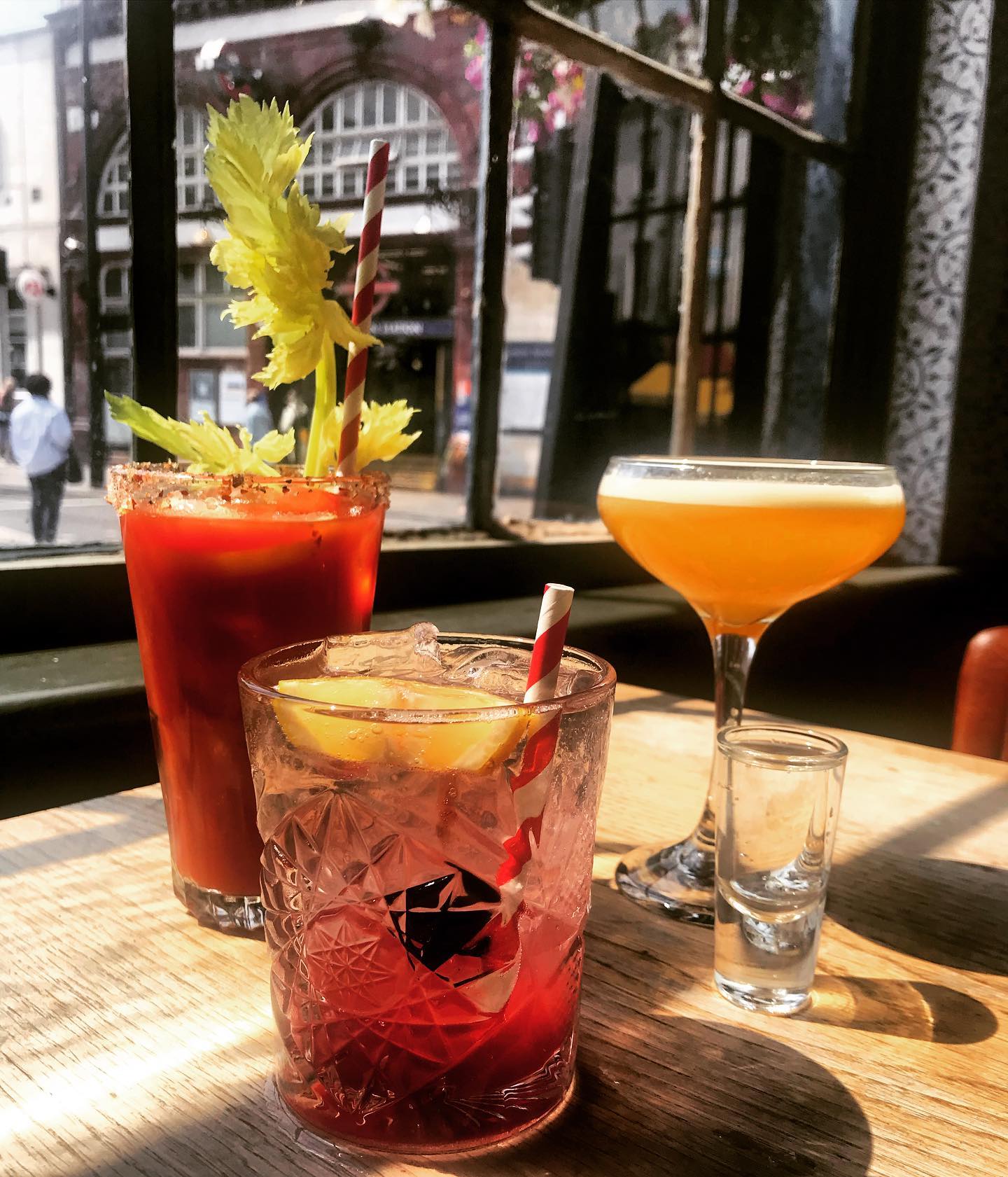 drinks at the camden eye bar in camden town london