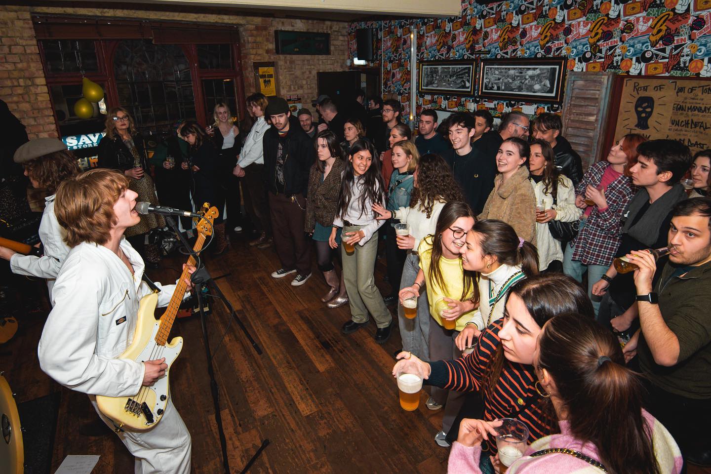 gig at the camden eye bar in camden town london