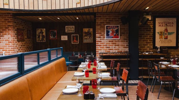 interior of camino kings cross cocktail bar london