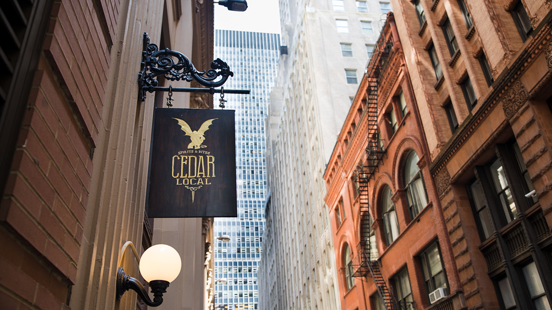 cedar local fidi financial district cocktail bars nyc