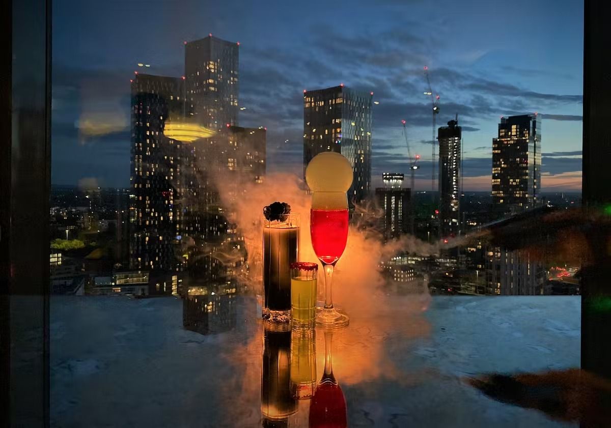cloud 23 rooftop terrace manchester