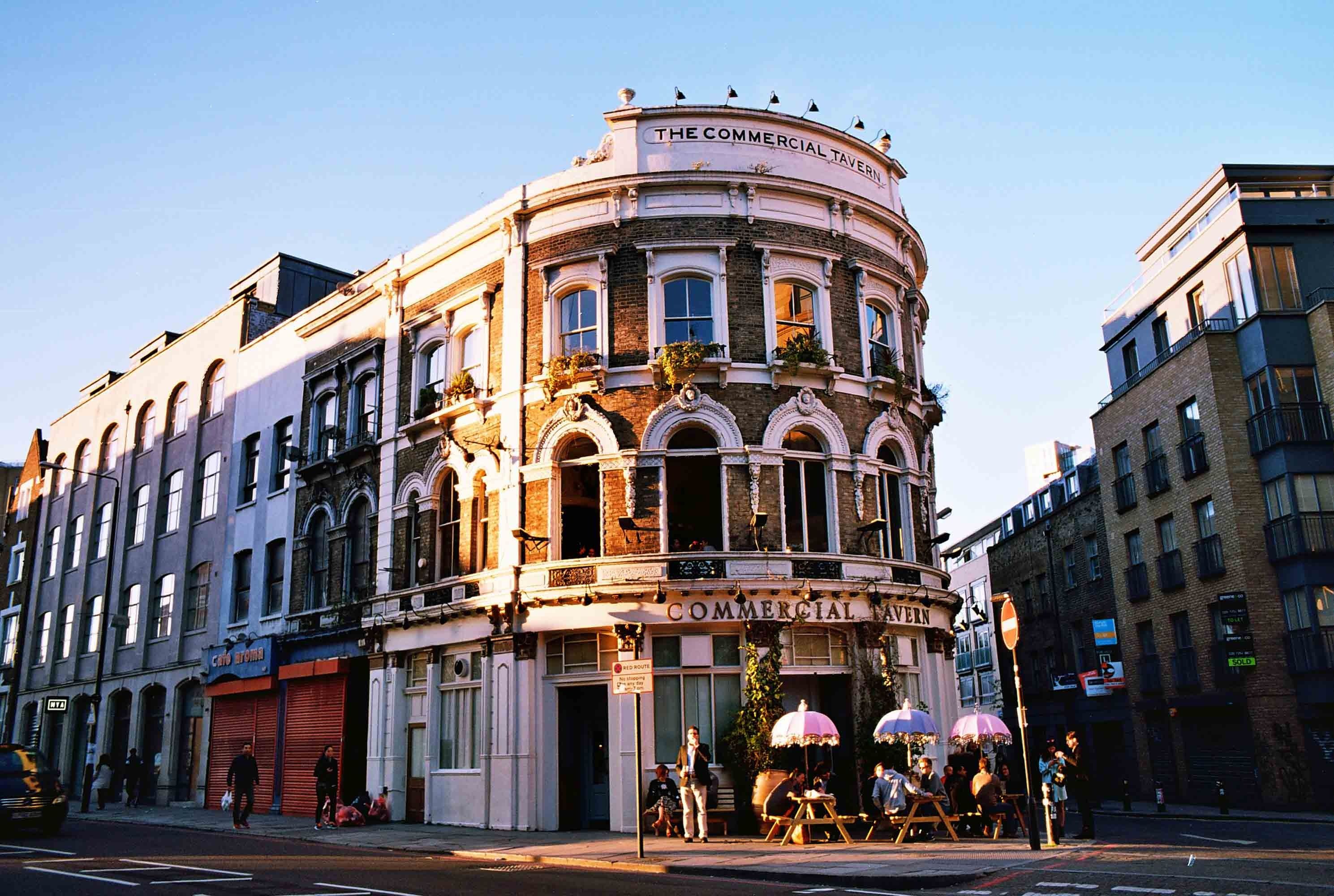 commercial tavern spitalfields bar