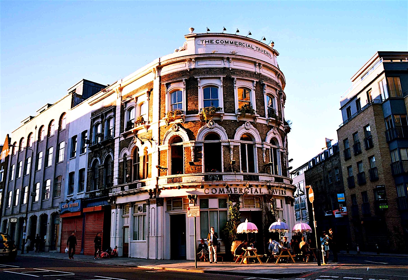 commercial tavern spitalfields bar