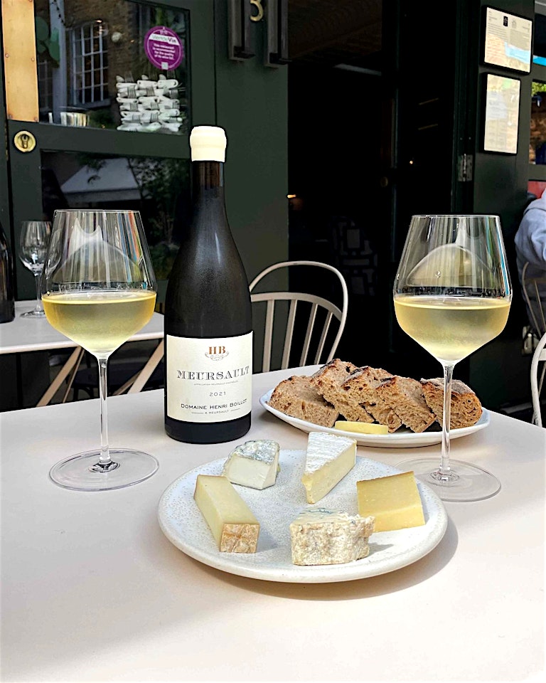 wine and cheese at compagnie wine bar seven dials london bar