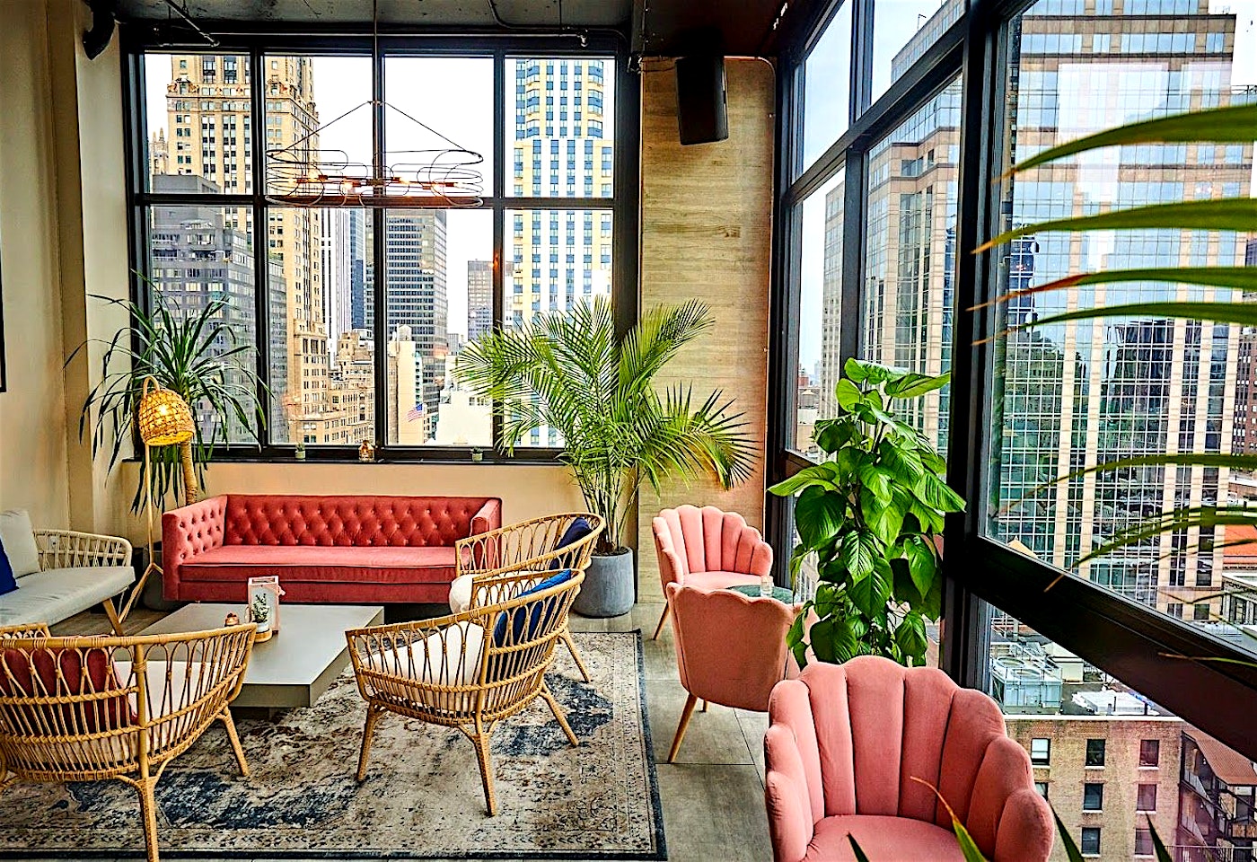 A leafy metro-bohemian Manhattan rooftop bar: Daintree 1