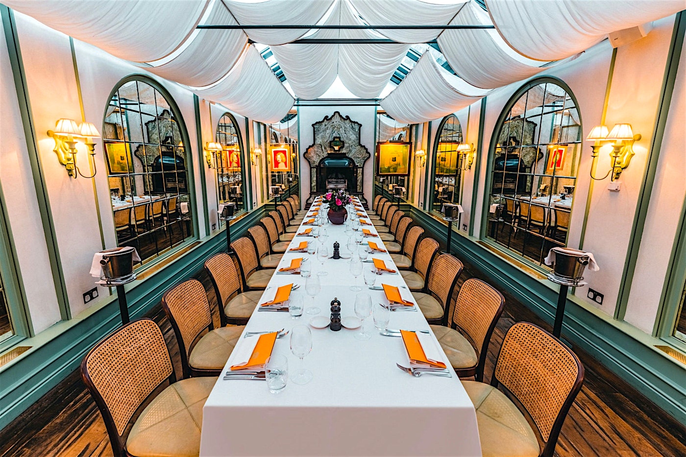the conservatory daphne's kensington private dining london