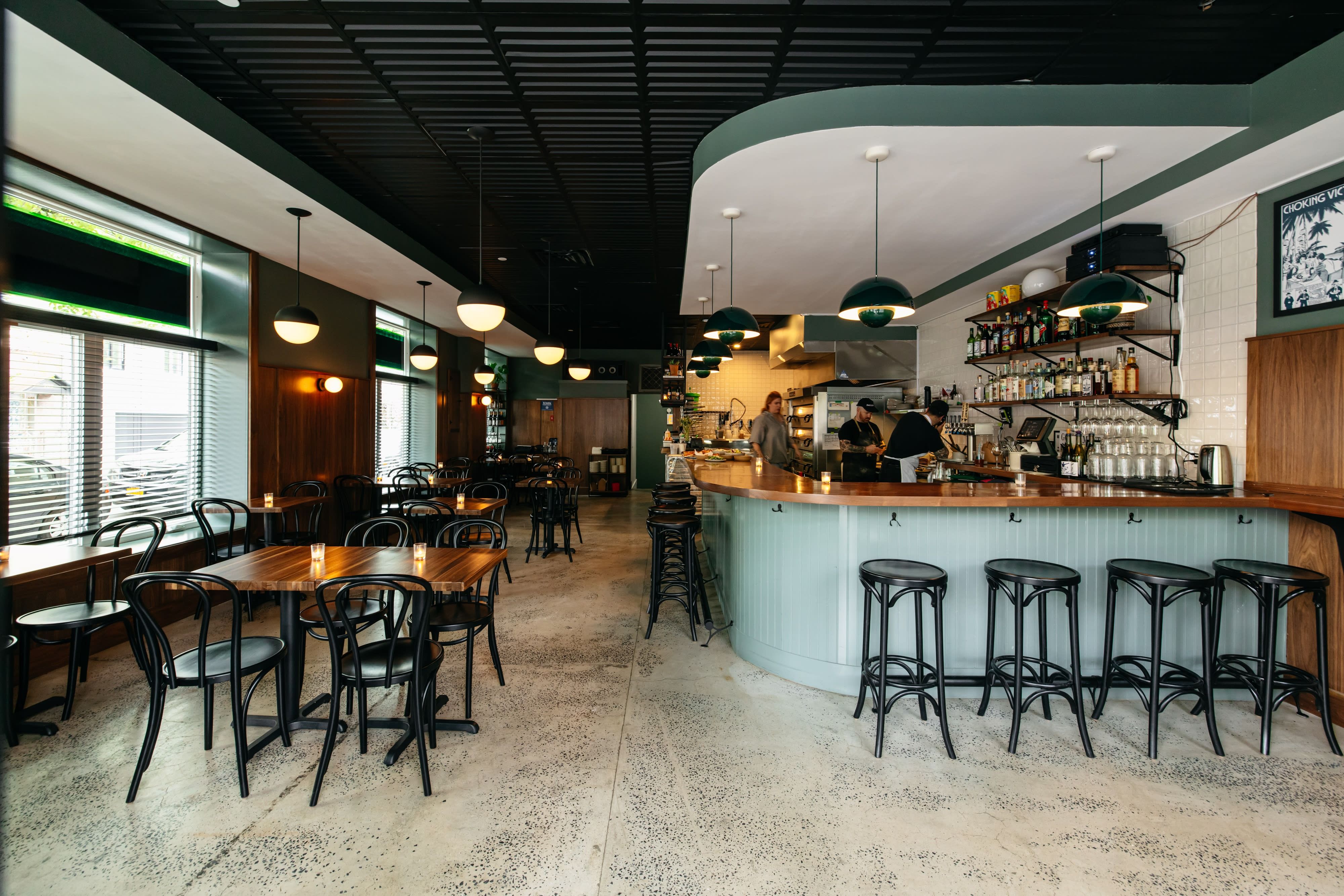 For a more laid-back engagement party: Decades Pizza1