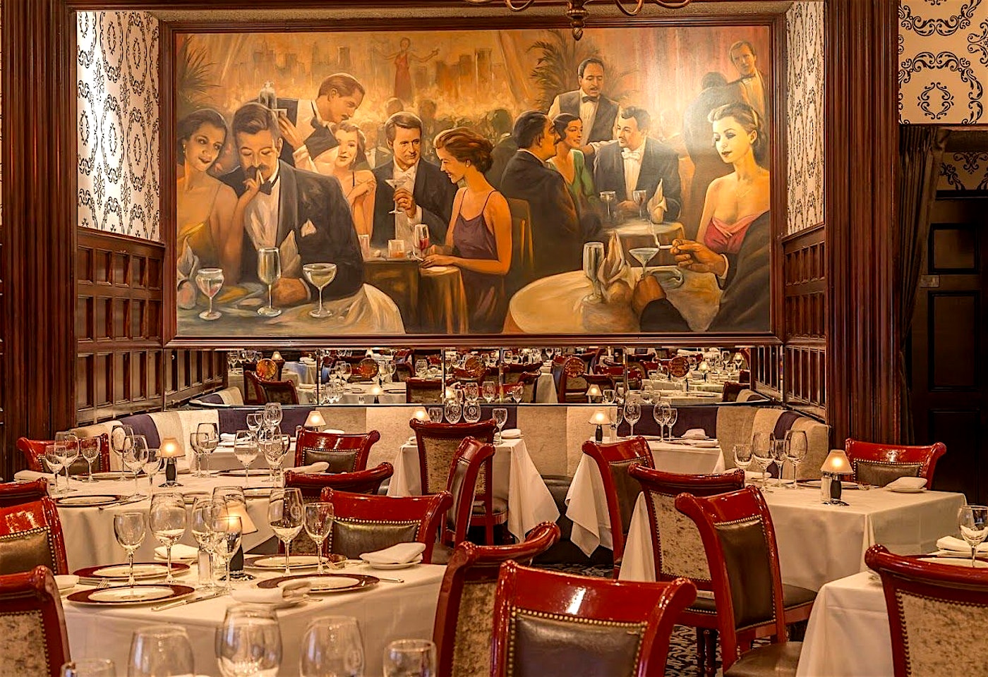 delmonico christmas party venue lower manhattan nyc holiday festive event