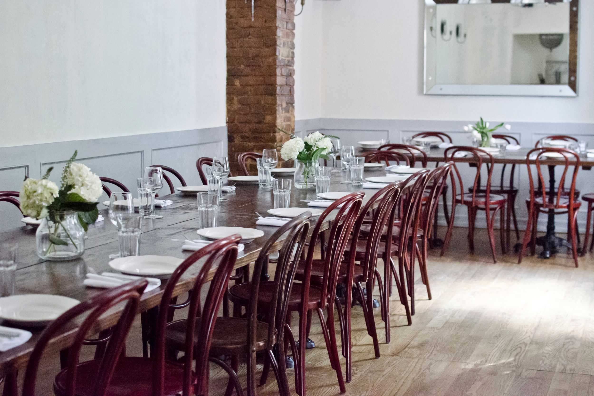 dino private dining brooklyn new york