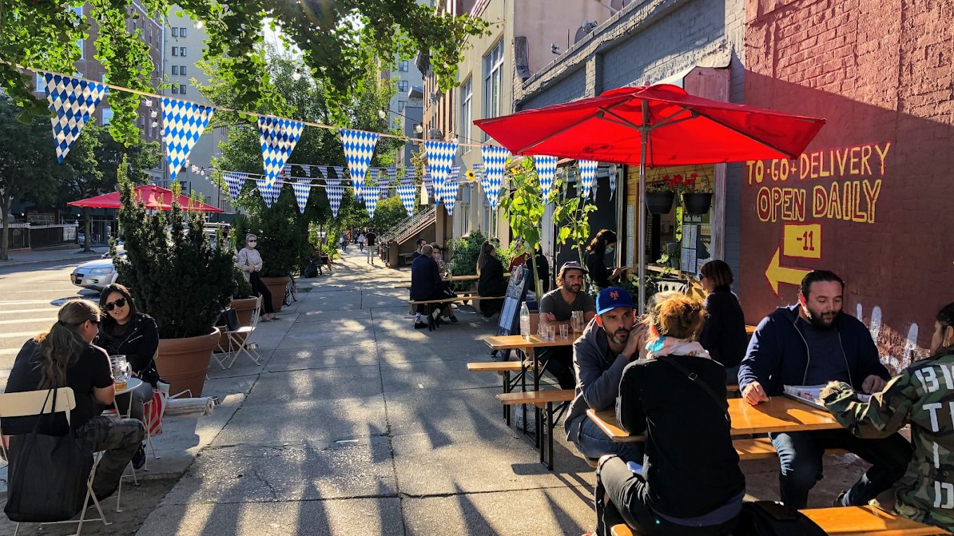  A German Brooklyn beer garden loved by locals: DSK 1