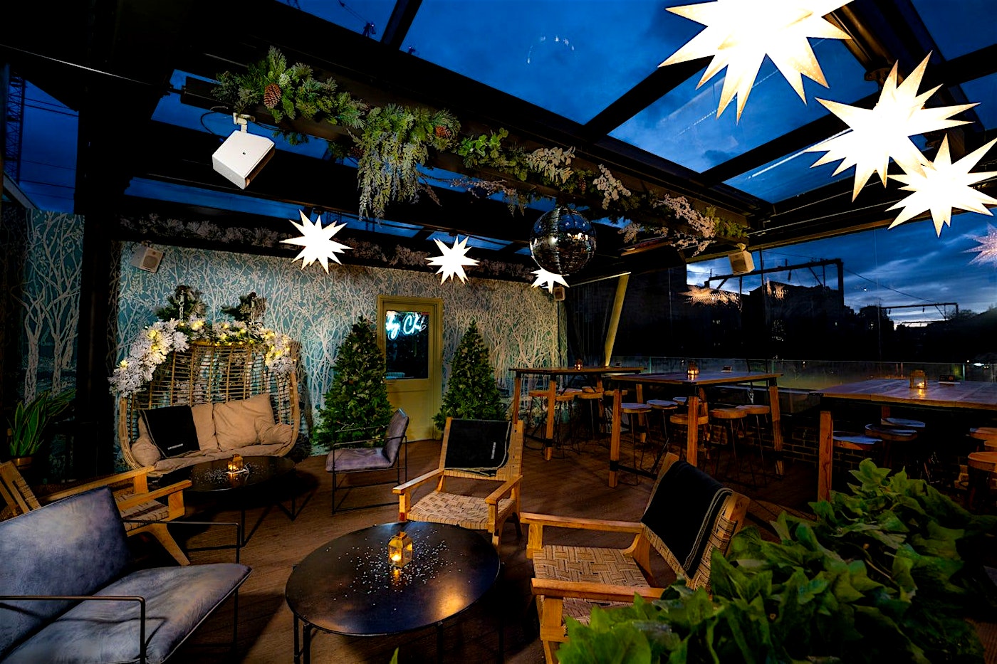 The lucky club london rooftop