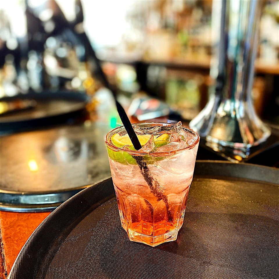 cocktail at edinboro castle camden bar in camden town london
