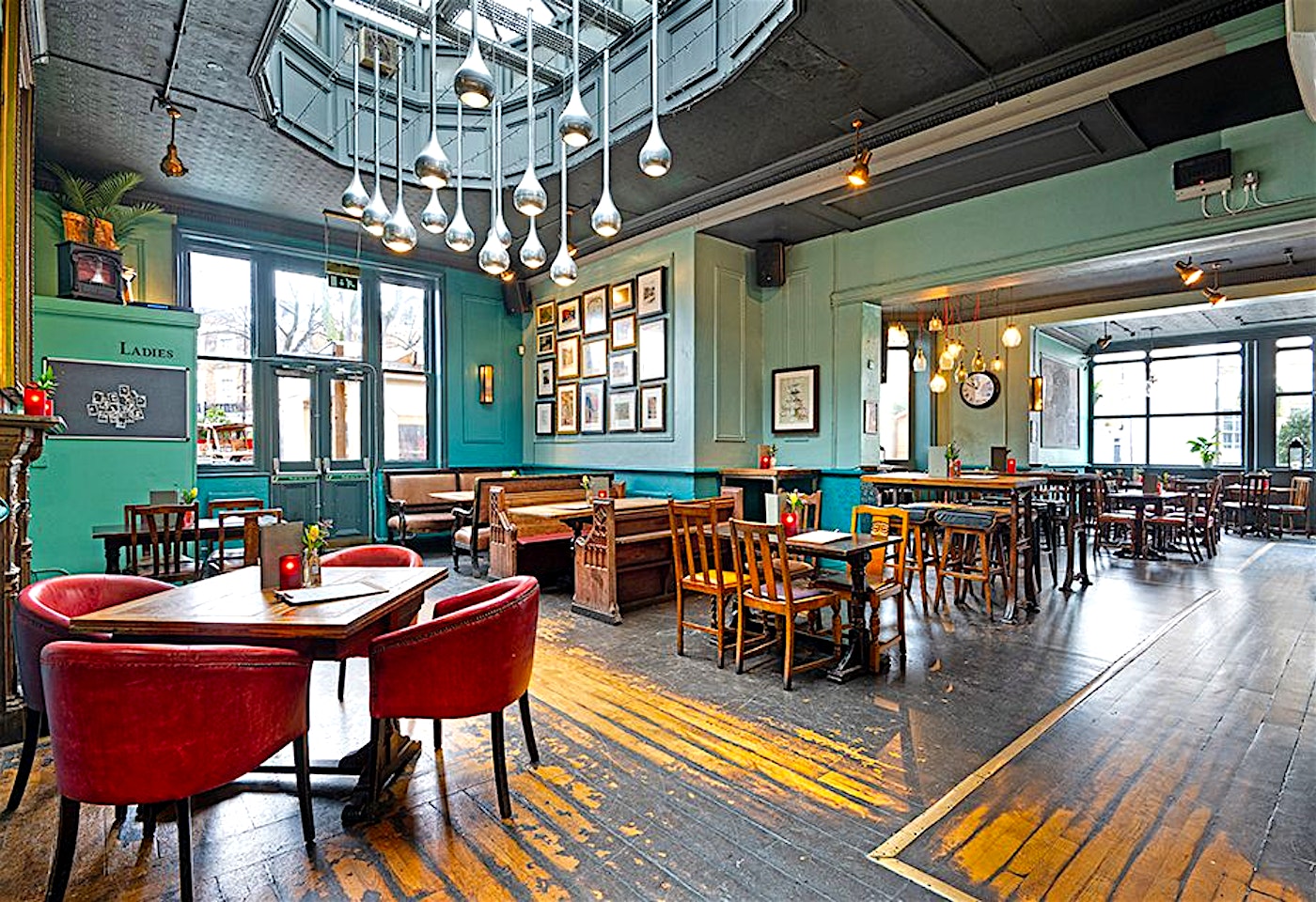 interior of edinboro castle camden bar in camden town london