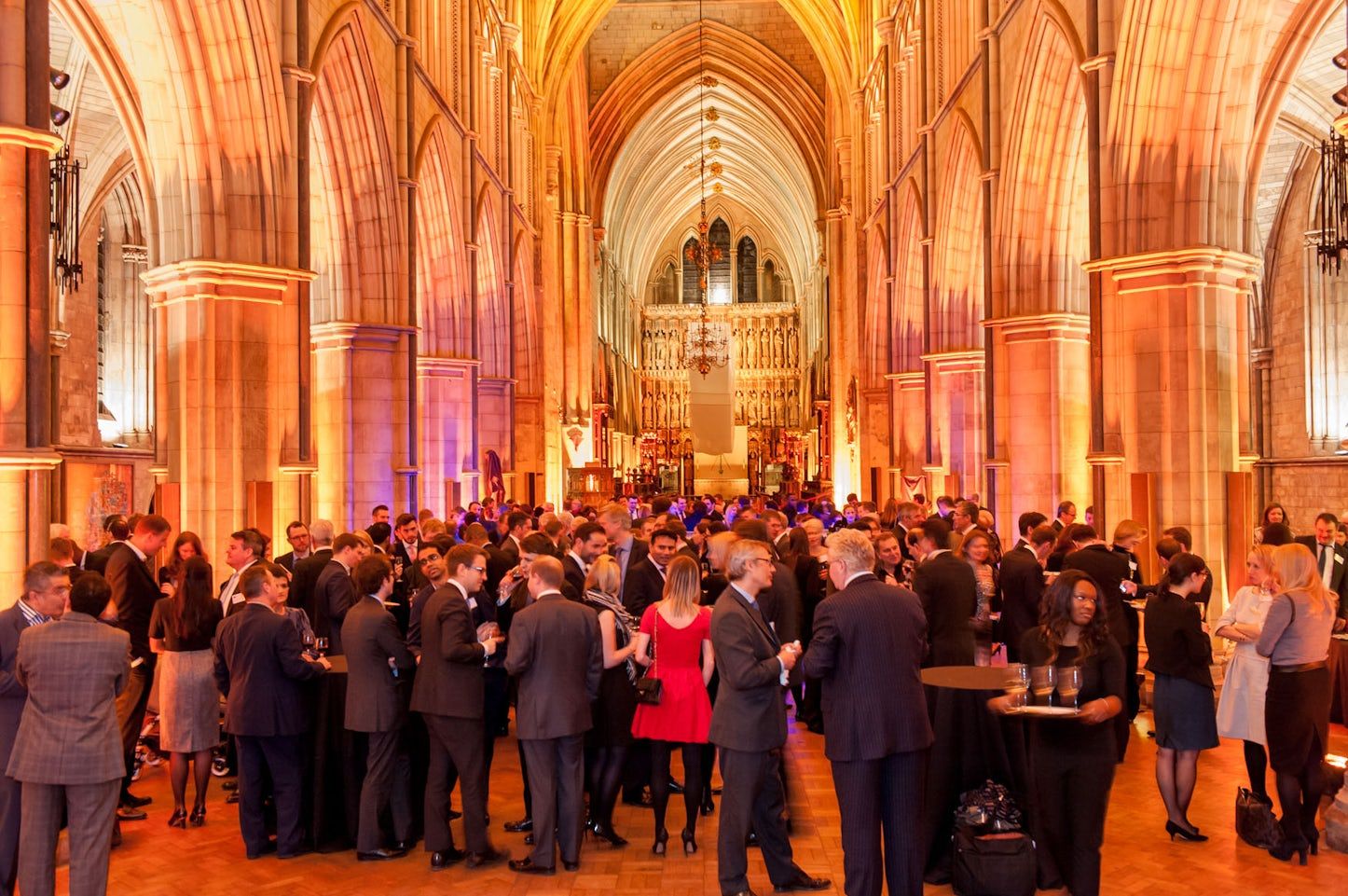 Southwark Cathedral The Nave London Bridge Christmas Party
