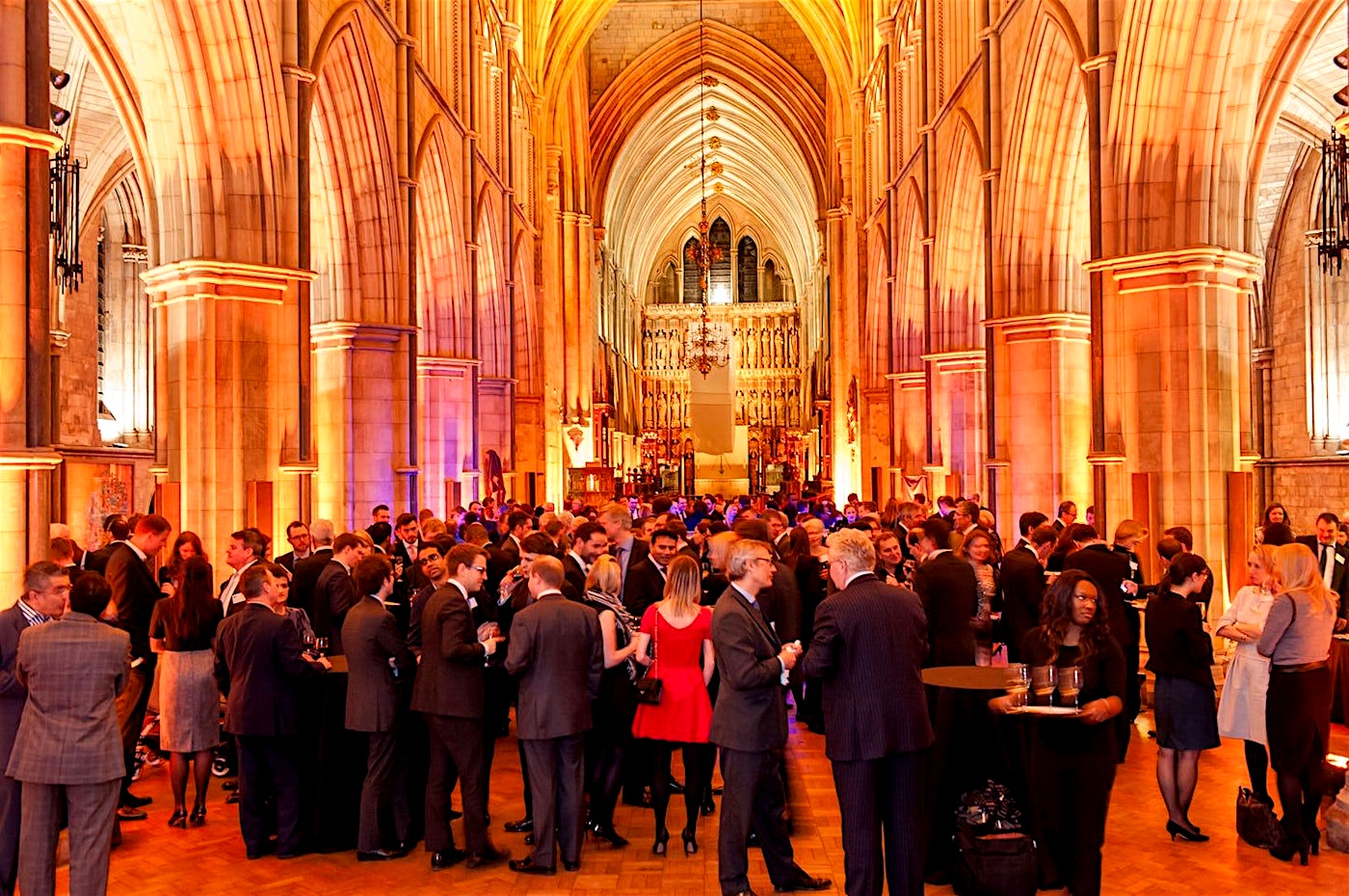 Southwark Cathedral The Nave London Bridge Christmas Party