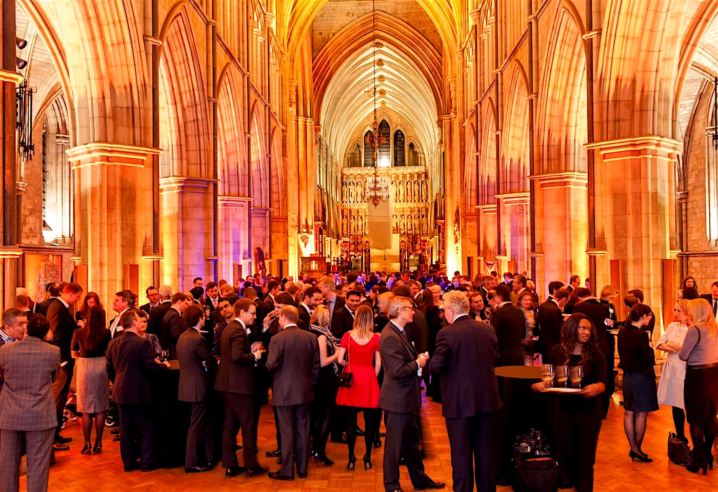 Southwark Cathedral The Nave London Bridge Christmas Party