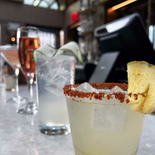 Elsie Rooftop networking venue Midtown NYC cocktails 