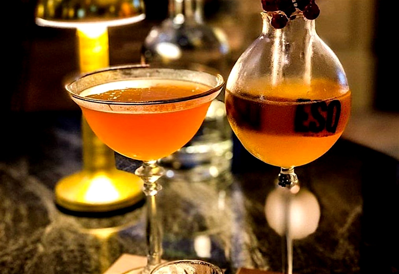 cocktails at esq south kensington cocktail bar