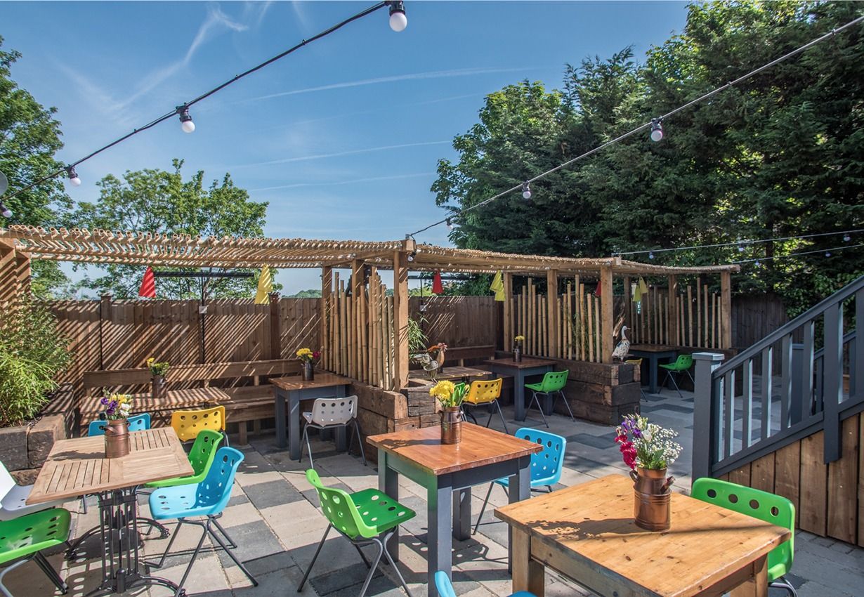 A London beer garden with great views: The Faber Fox1