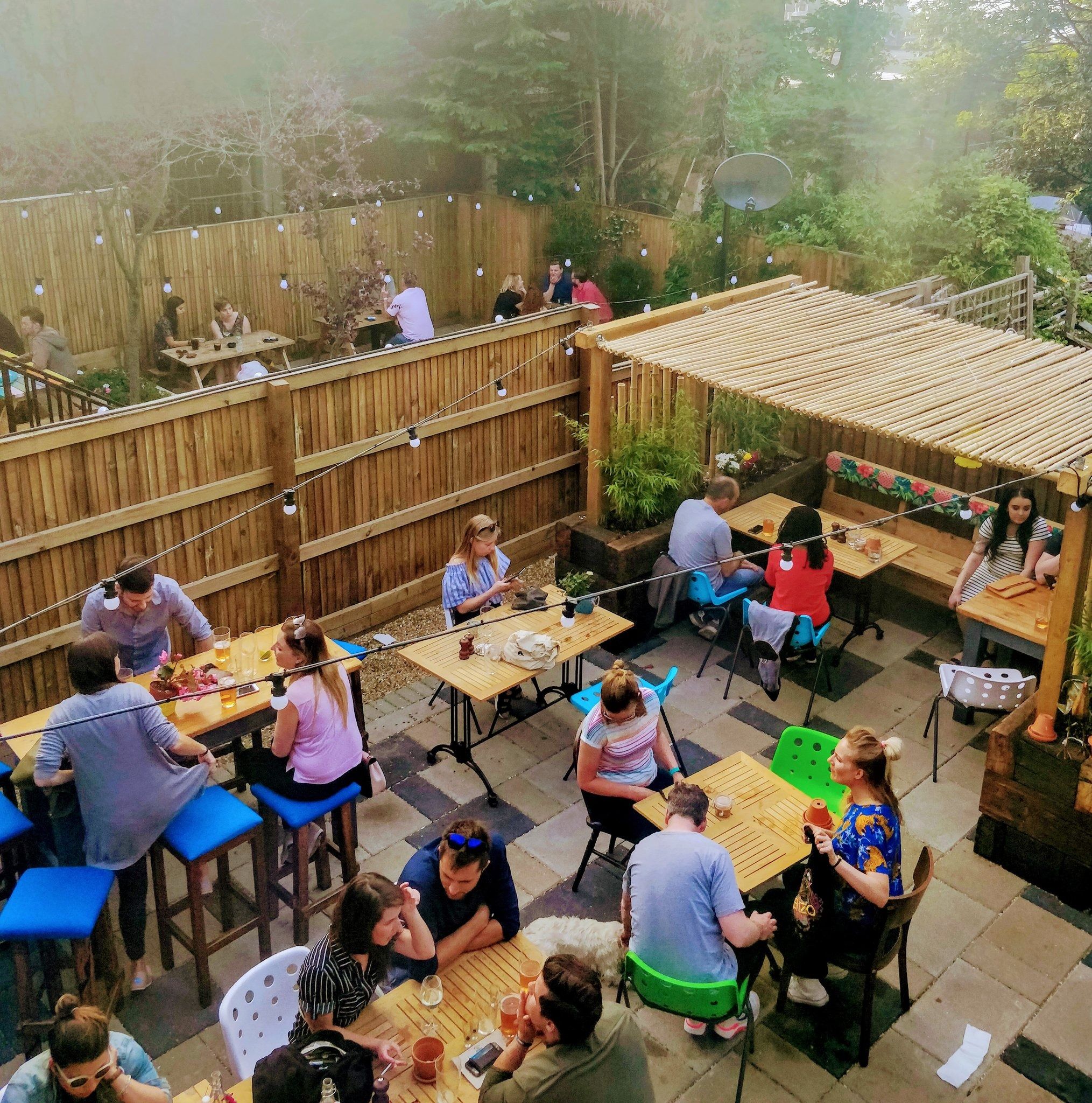 A London beer garden with great views: The Faber Fox image 2
