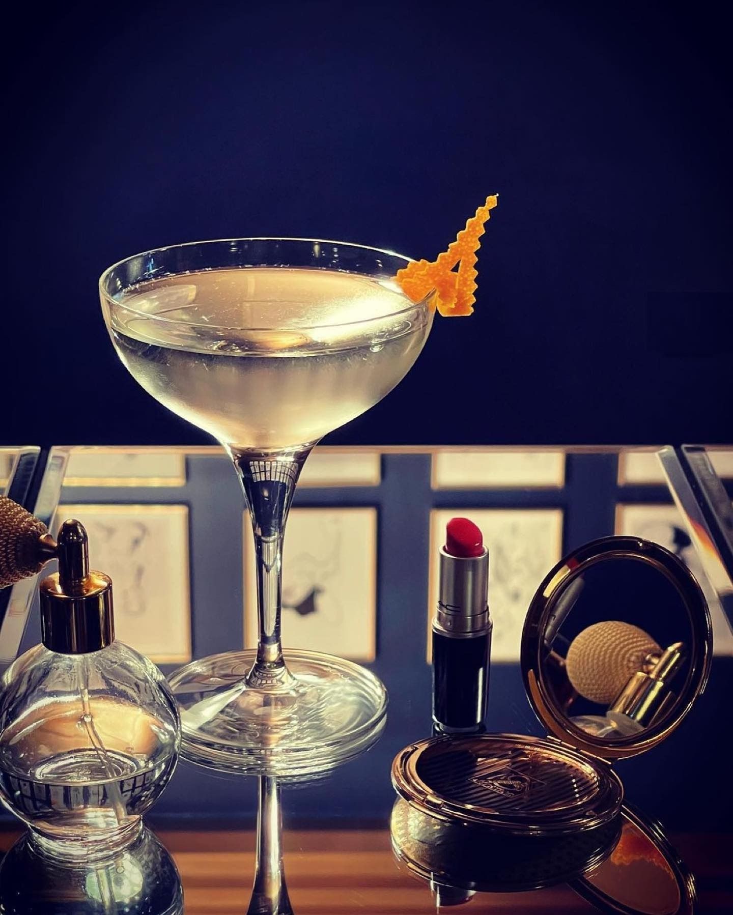 cocktail at fontaines in hackney london