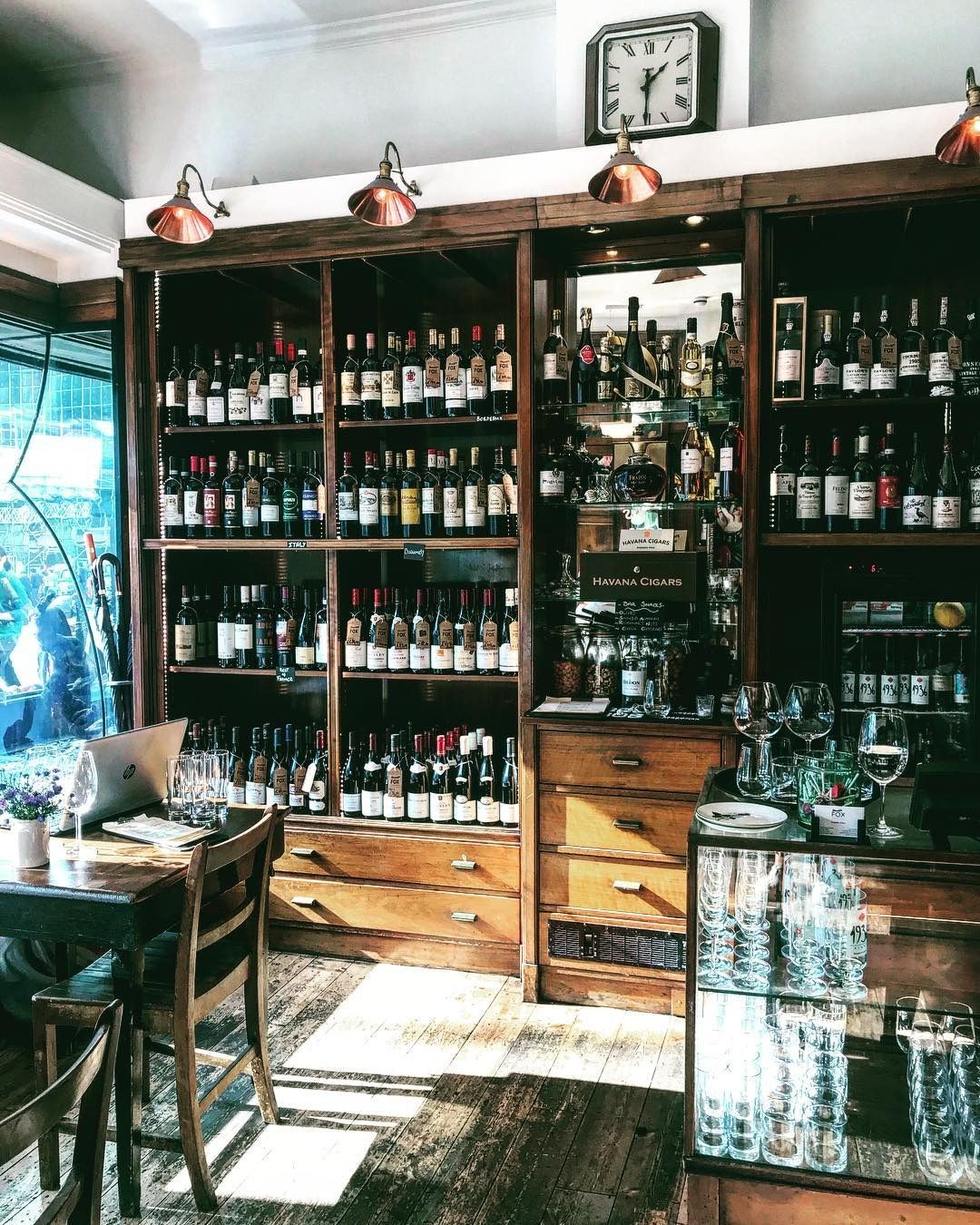 shop of fox fine wine and spirits barbican bar london