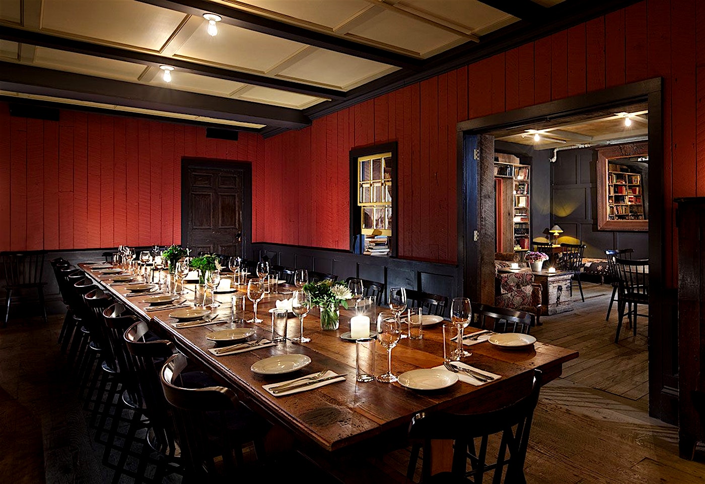 freemans festive holiday dinner private dining nyc