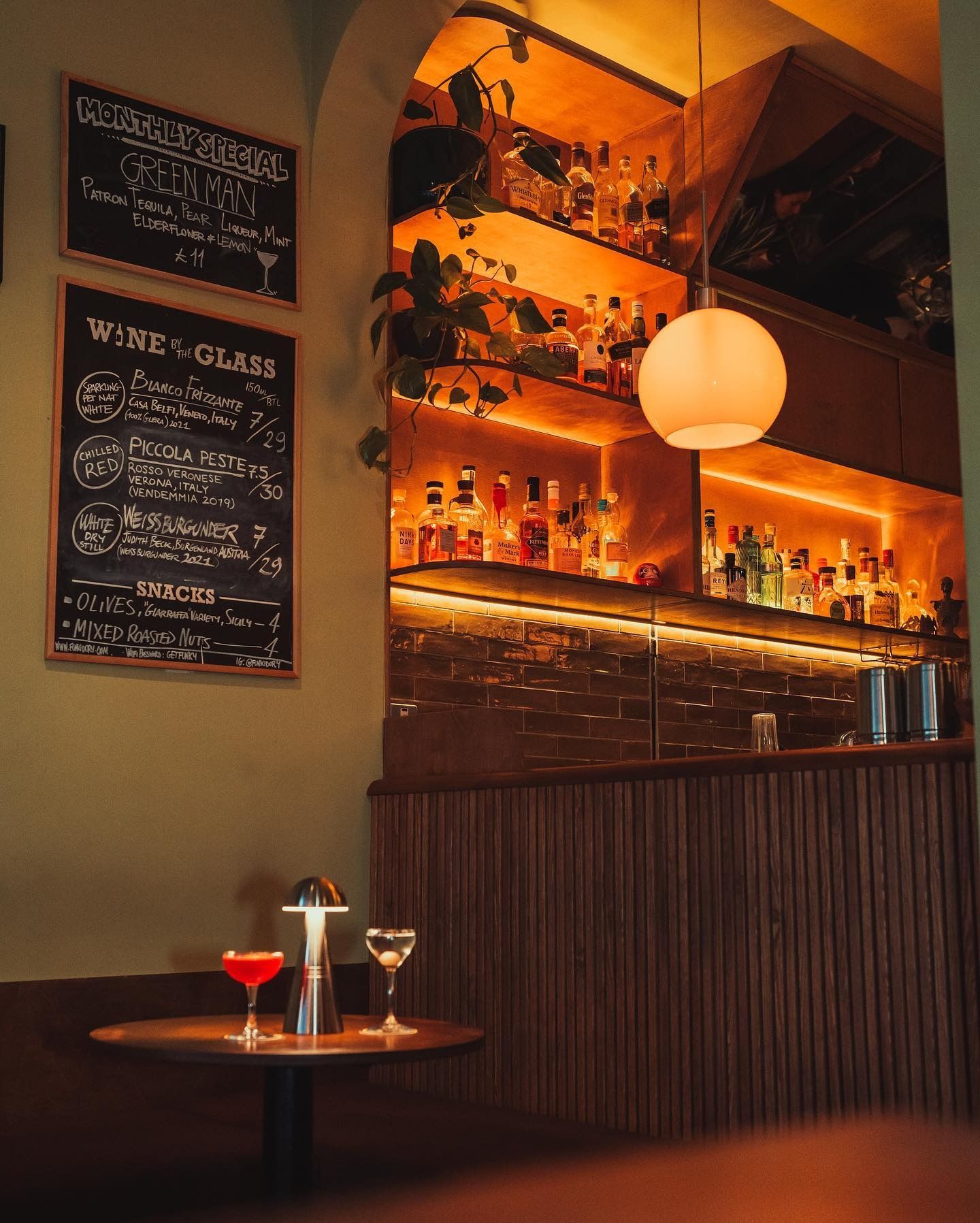 interior of funkidory peckham bar london